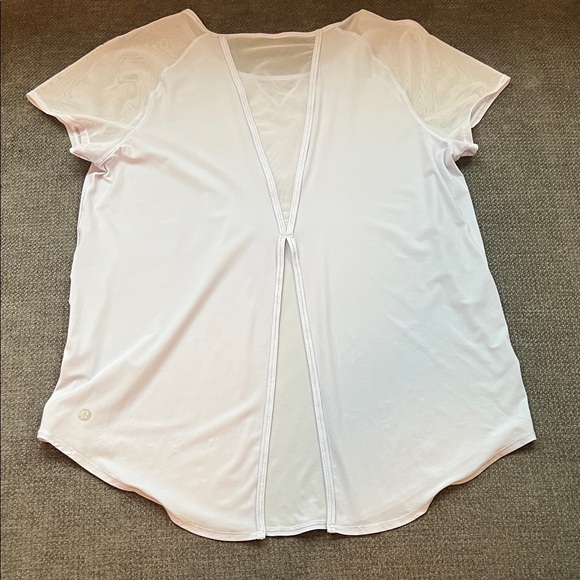 lululemon athletica Tops - Women's purple light Sheer Top